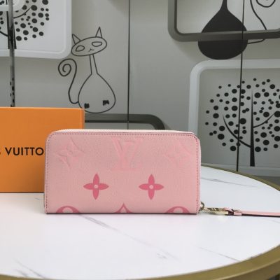 Alternative view of Wholesale Luxury Louis Vuitton Zippy Wallet Pink/Blue/Brown