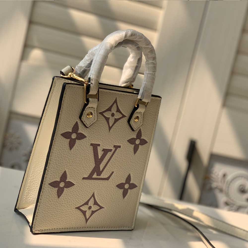 Wholesale Luxury Louis Vuitton Petit Sac Plat M57937 Black/Beige/Brown - Image 8