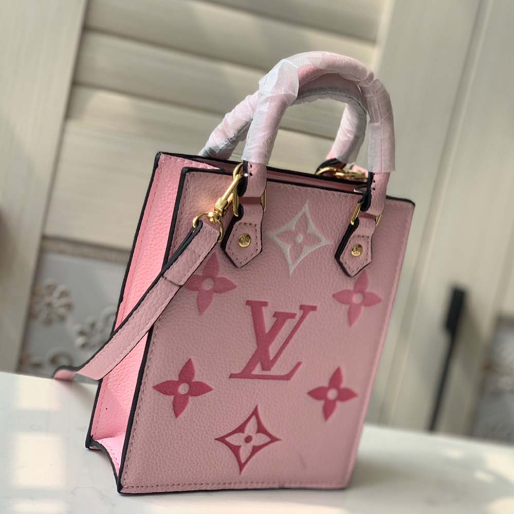 Wholesale Luxury Louis Vuitton Petit Sac Plat M80449 Blue/Pink/Beige - Image 10