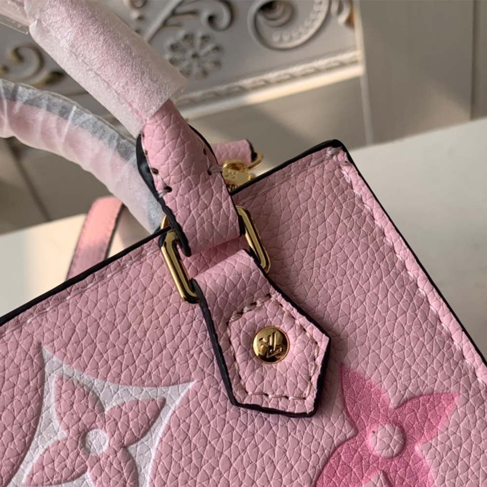 Wholesale Luxury Louis Vuitton Petit Sac Plat M80449 Blue/Pink/Beige - Image 12