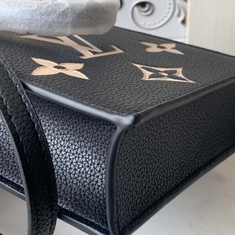 Wholesale Luxury Louis Vuitton Petit Sac Plat M57937 Black/Beige/Brown - Image 13