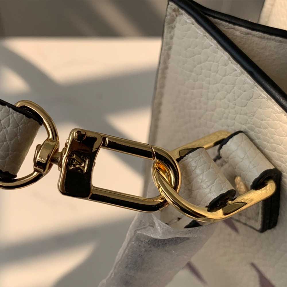 Wholesale Luxury Louis Vuitton Petit Sac Plat M57937 Black/Beige/Brown - Image 5
