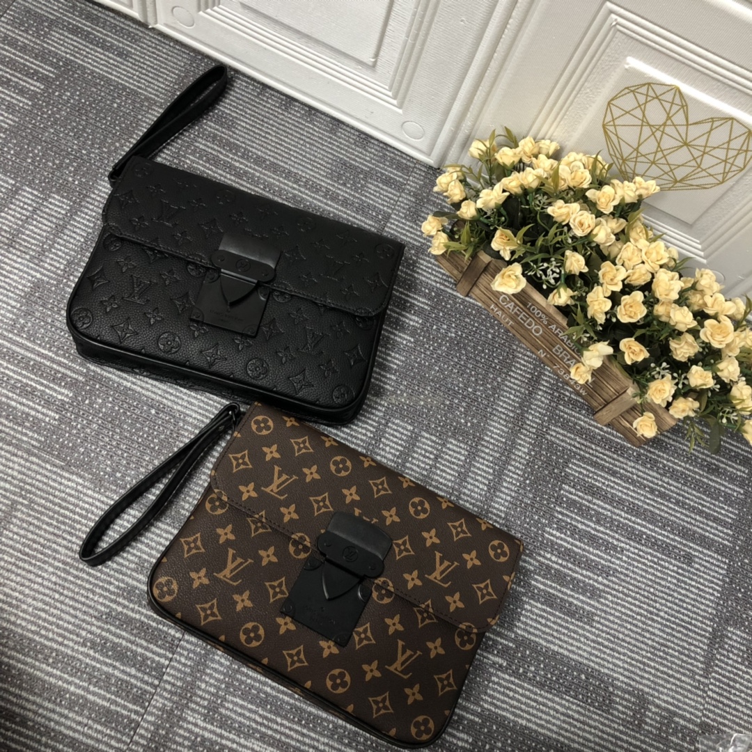 Wholesale Luxury Louis Vuitton S Lock A4 Pouch M80560
