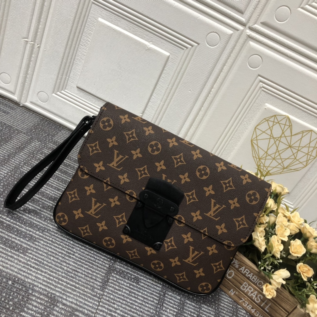 Wholesale Luxury Louis Vuitton S Lock A4 Pouch M80560 - Image 11