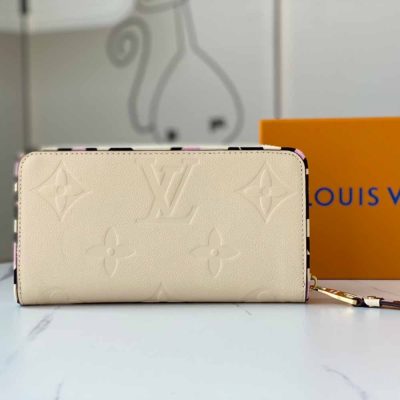 Wholesale Luxury Louis Vuitton Leopard Zippy Wallet M80685