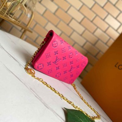 Alternative view of Wholesale Luxury Louis Vuitton Pochette Coussin M80742 Black/Blue/Rose