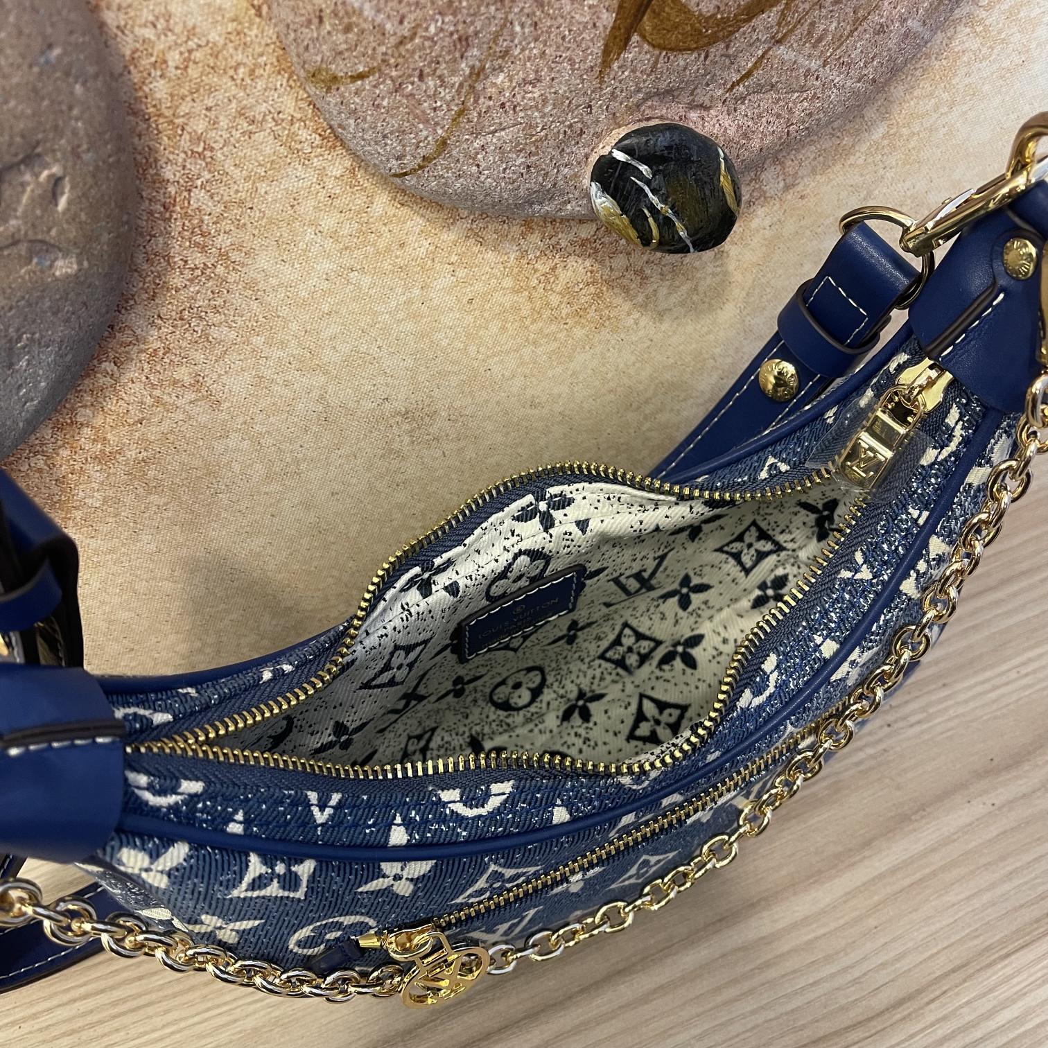Wholesale Luxury Louis Vuitton Loop Baguette Handbag - Image 10