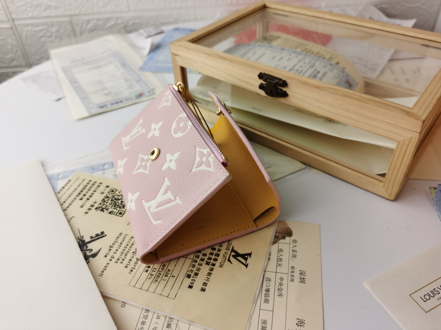 Wholesale Luxury Louis Vuitton Aaa-Victorine Wallet M81285 - Image 10