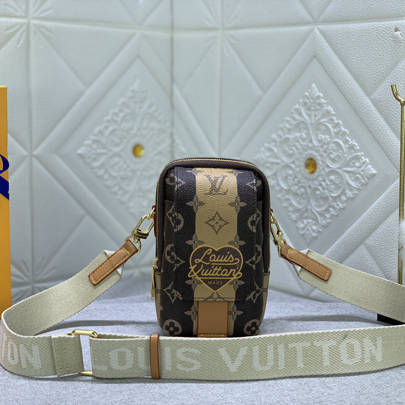 Wholesale Luxury Louis Vuitton Aaa-Double Phone Pouch Nm - Image 12