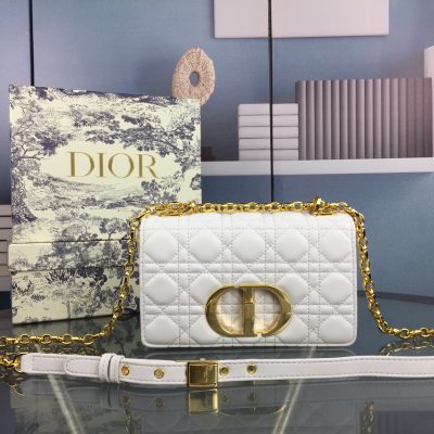 Wholesale Luxury Dior Small Dr Caro Bag White/Red/Blue