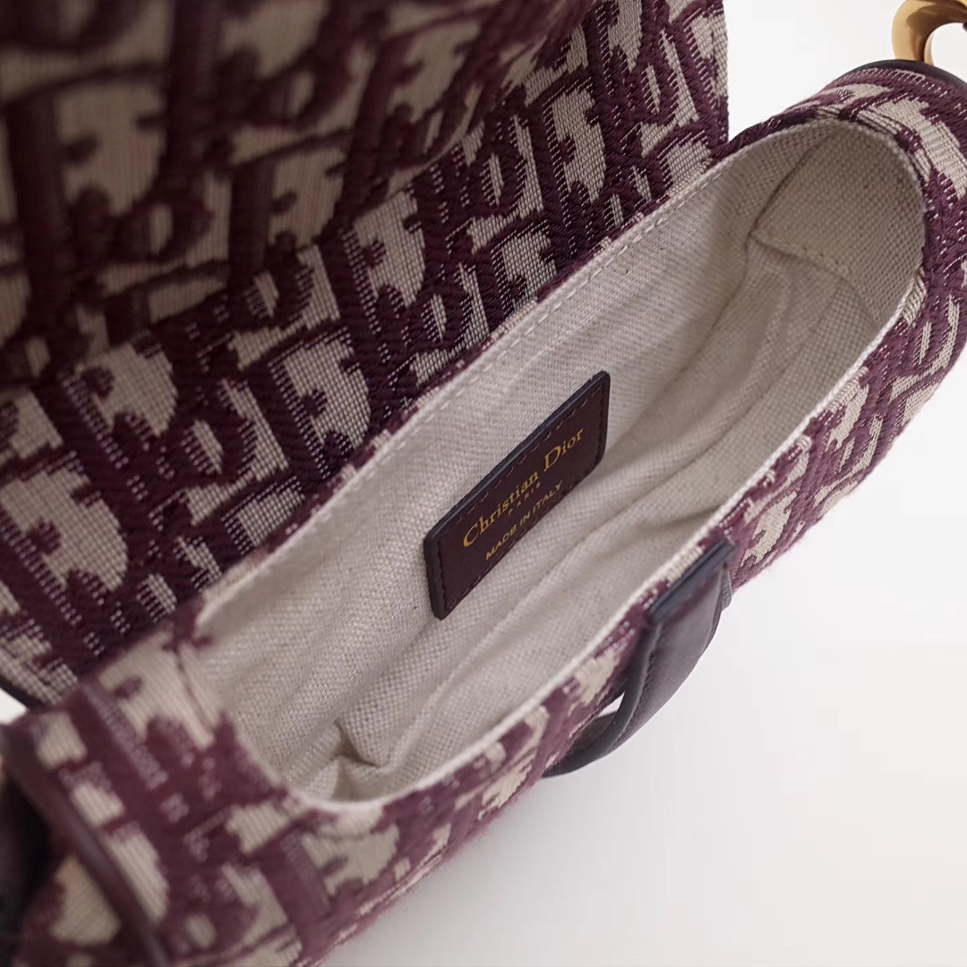 Wholesale Luxury Dior Mini Oblique Saddle Bag - Image 5