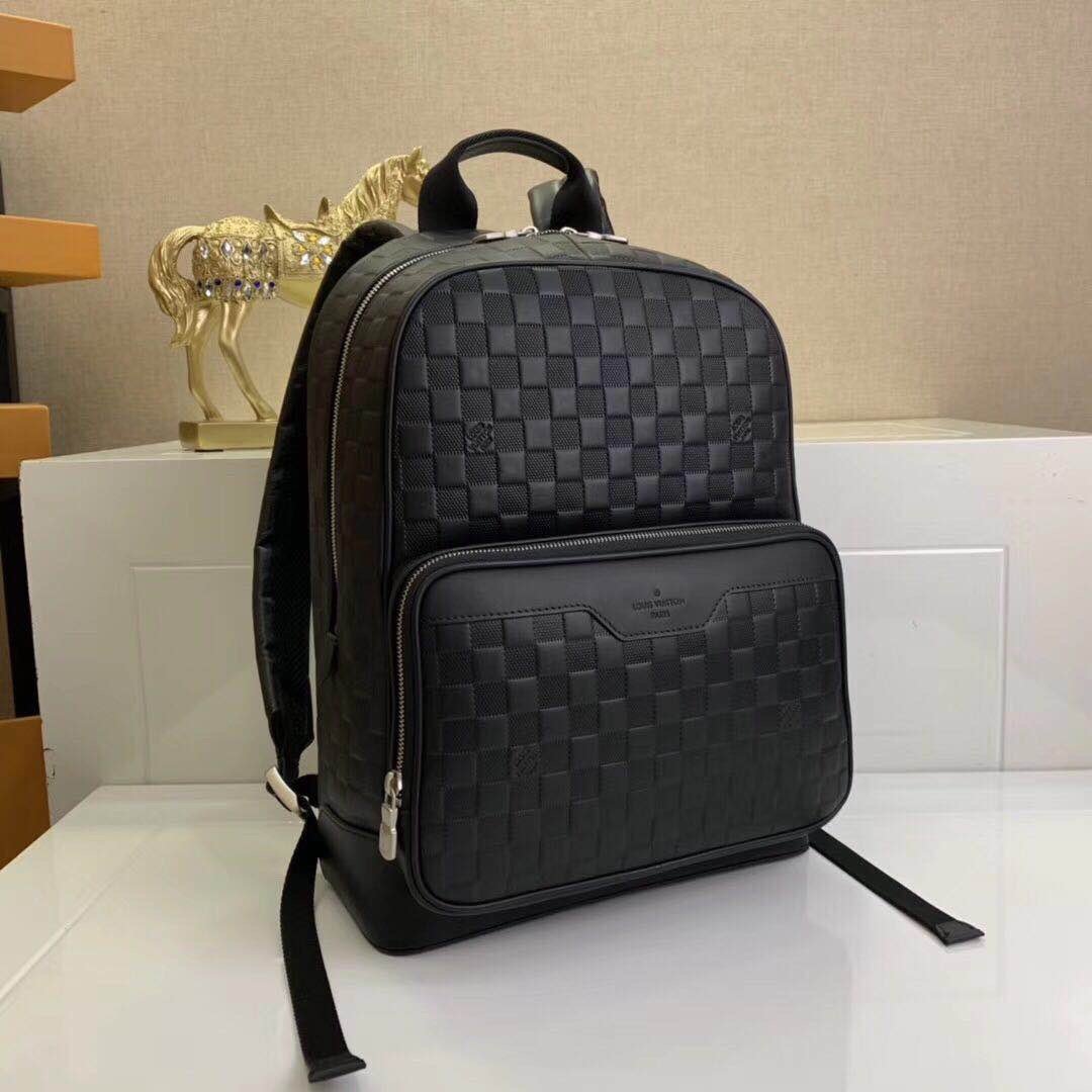 Wholesale Luxury Louis Vuitton Aaa-Campus Backpack N40094 Black - Image 9