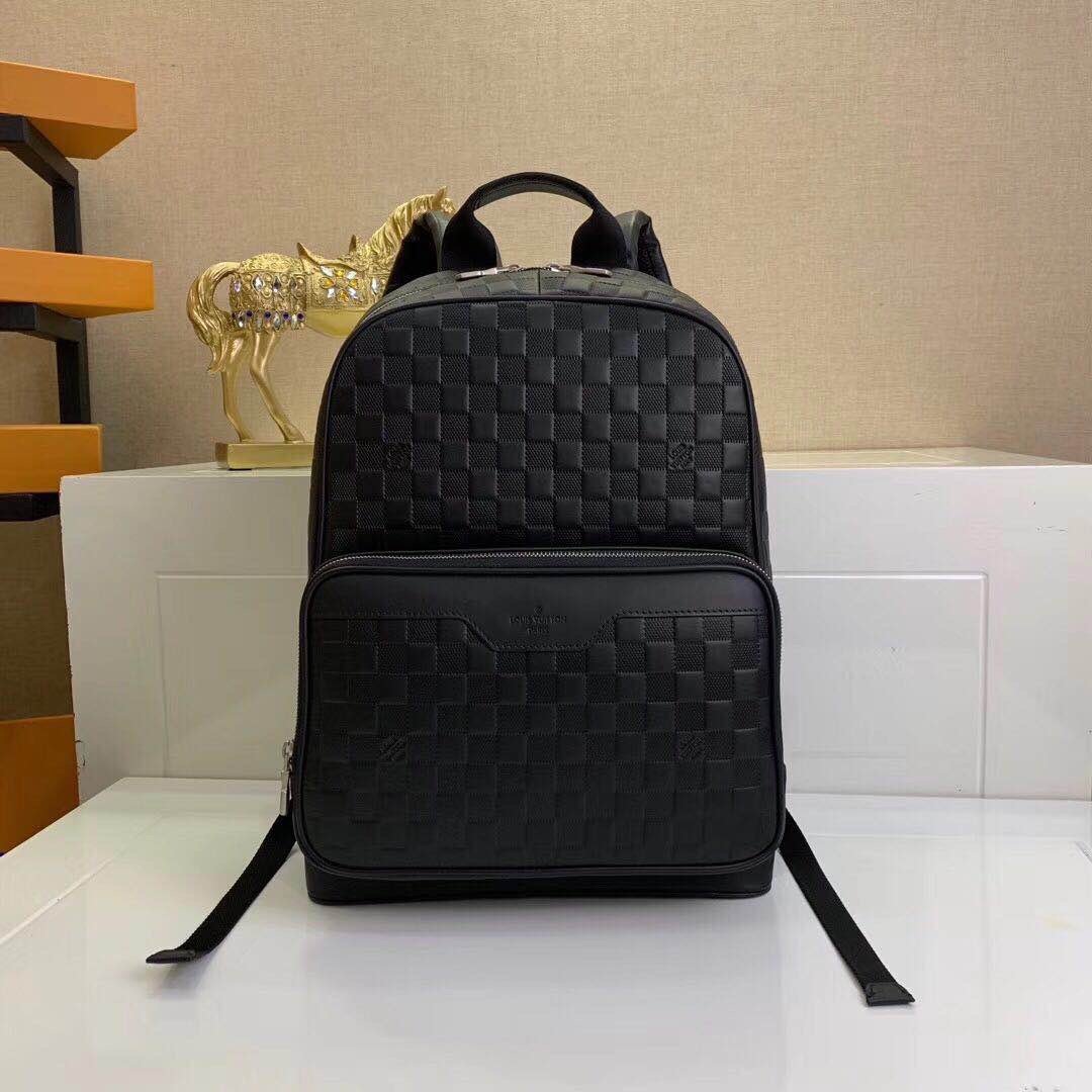 Wholesale Luxury Louis Vuitton Aaa-Campus Backpack N40094 Black