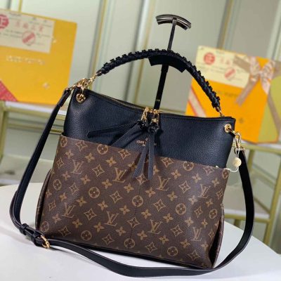 Wholesale Luxury Louis Vuitton Maida N40369 Black/White/Red/Pink