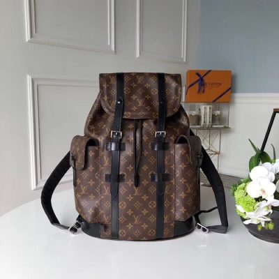 Wholesale Luxury Louis Vuitton Aaa-Christopher Pm M43735 Mono Brown