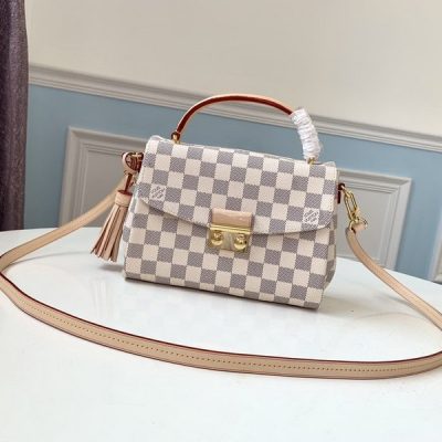 Wholesale Luxury Louis Vuitton Croisette N41581 Beige  AAA Quality