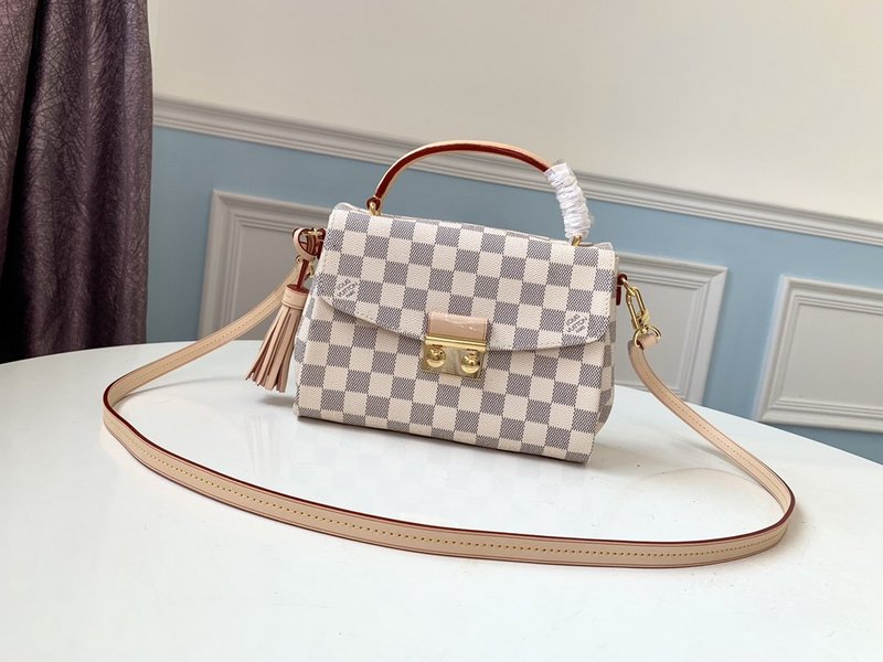 Wholesale Luxury Louis Vuitton Croisette N41581 Beige AAA Quality