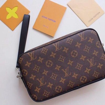 Alternative view of Wholesale Luxury Louis Vuitton Kasai Clutch Black/Brown