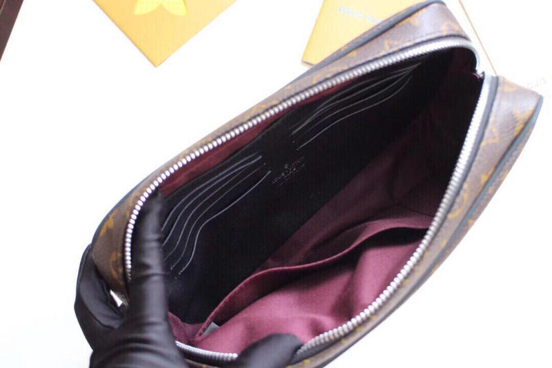 Wholesale Luxury Louis Vuitton Kasai Clutch Black/Brown - Image 3