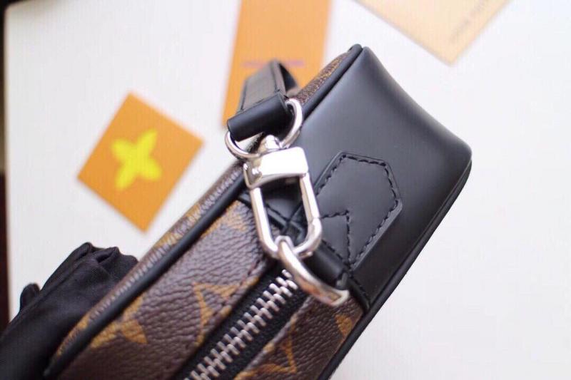 Wholesale Luxury Louis Vuitton Kasai Clutch Black/Brown - Image 4