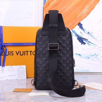 Alternative view of Wholesale Luxury Louis Vuitton Avenue Sling Bag Black N41720