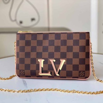 Wholesale Luxury Louis Vuitton Double Zip Pochette N60254