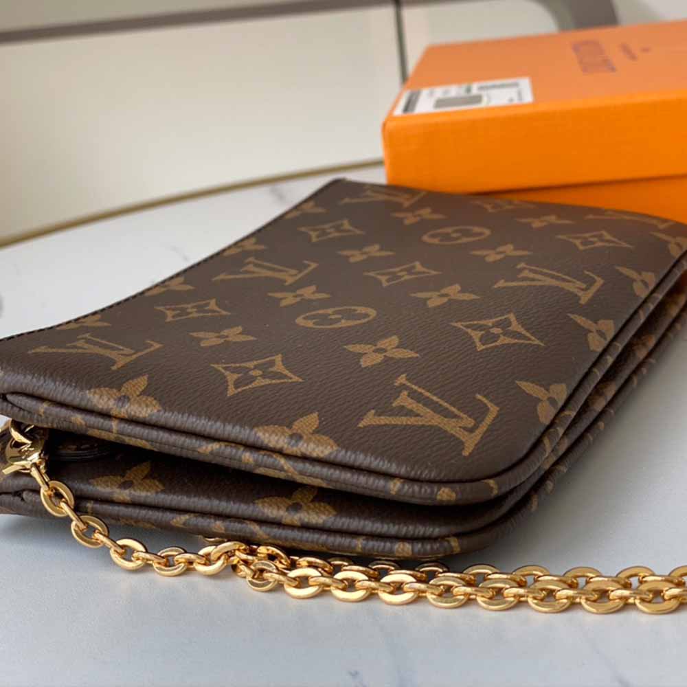 Wholesale Luxury Louis Vuitton Double Zip Pochette N60254 - Image 14