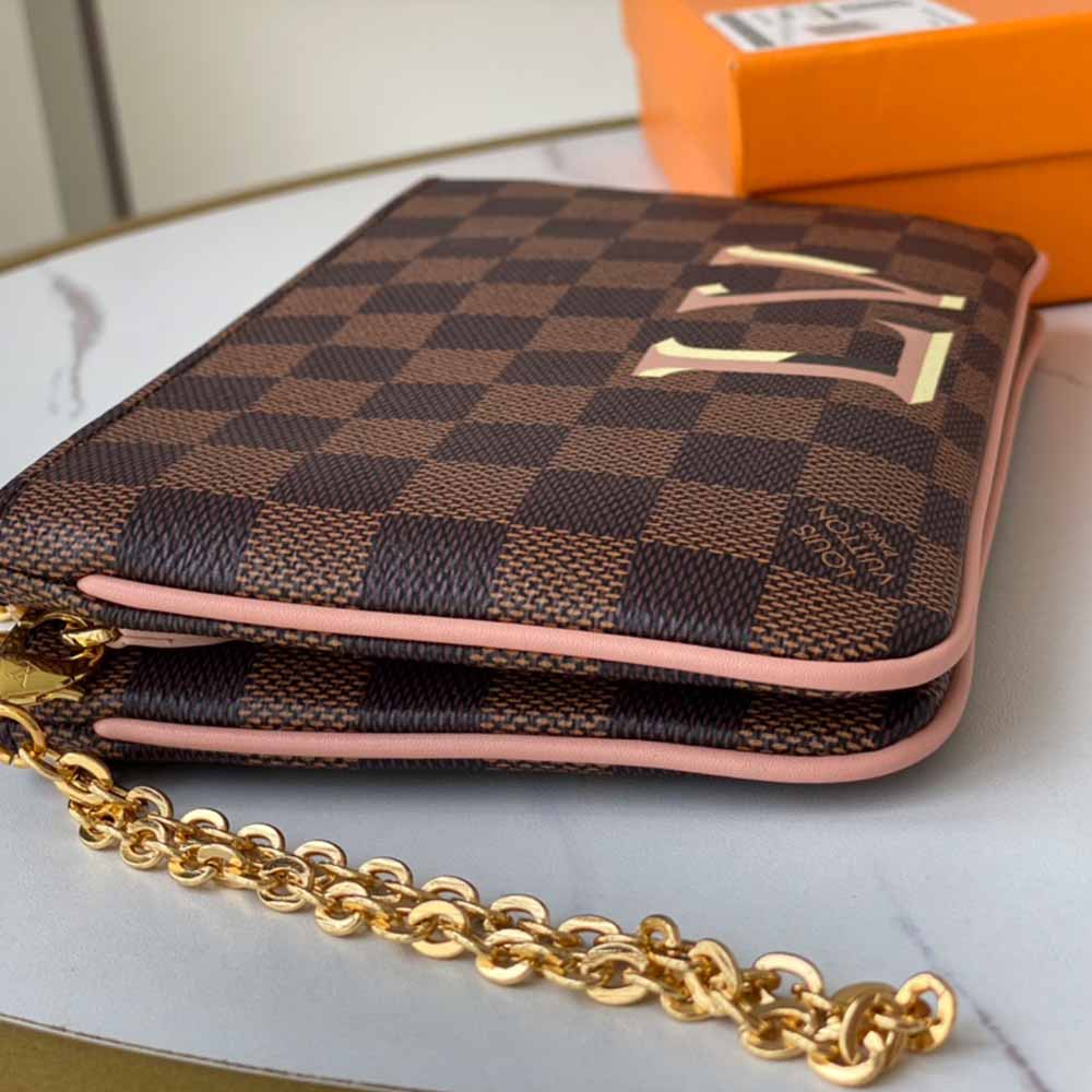 Wholesale Luxury Louis Vuitton Double Zip Pochette N60254 - Image 6