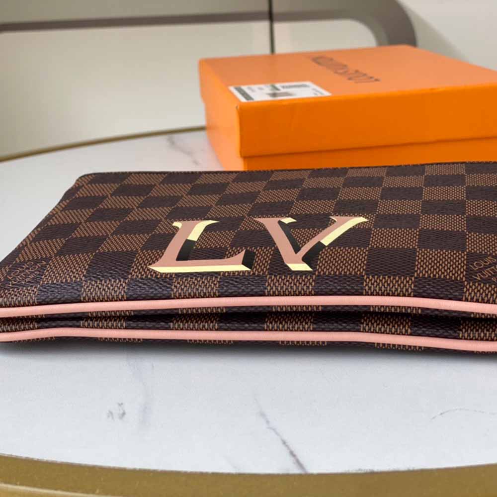 Wholesale Luxury Louis Vuitton Double Zip Pochette N60254 - Image 5