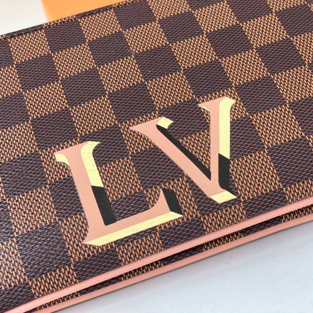 Wholesale Luxury Louis Vuitton Double Zip Pochette N60254 - Image 4