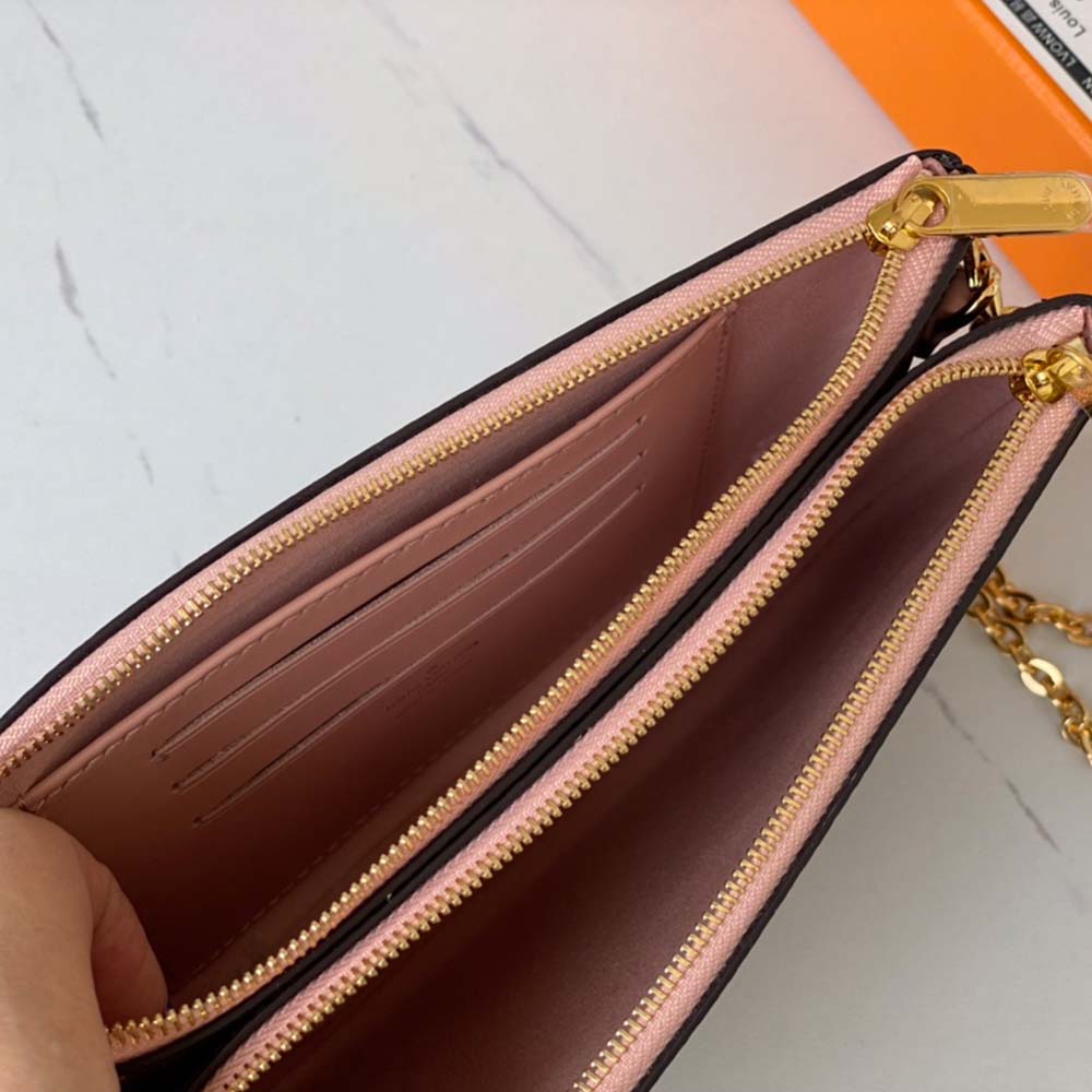 Wholesale Luxury Louis Vuitton Double Zip Pochette N60254 - Image 10