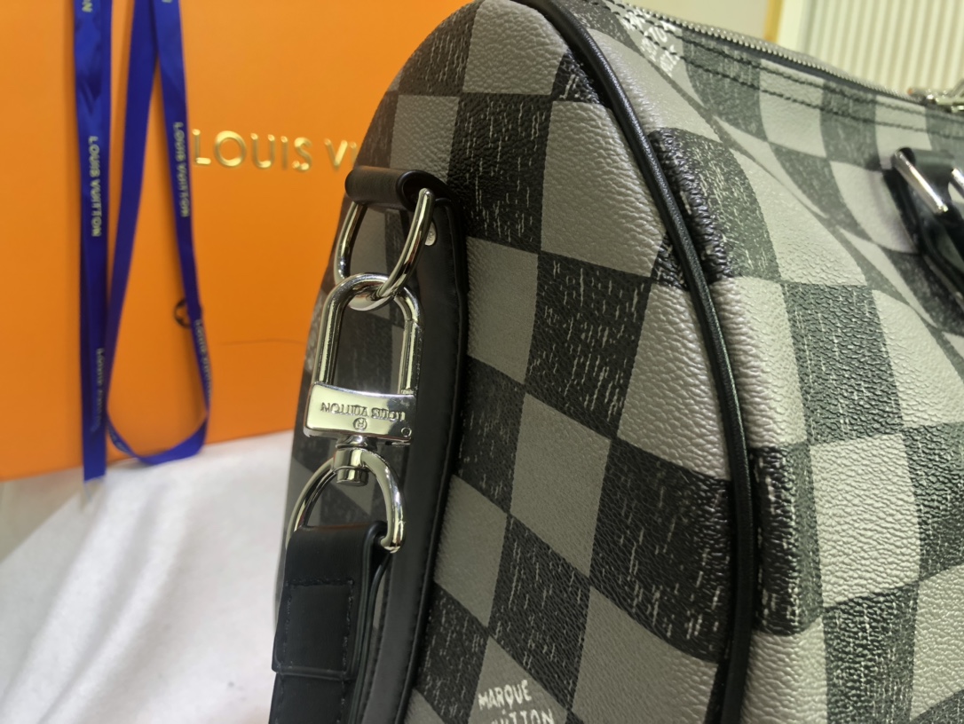 Wholesale Luxury Louis Vuitton Keepall Bandouliere 45 Green/Black - Image 9