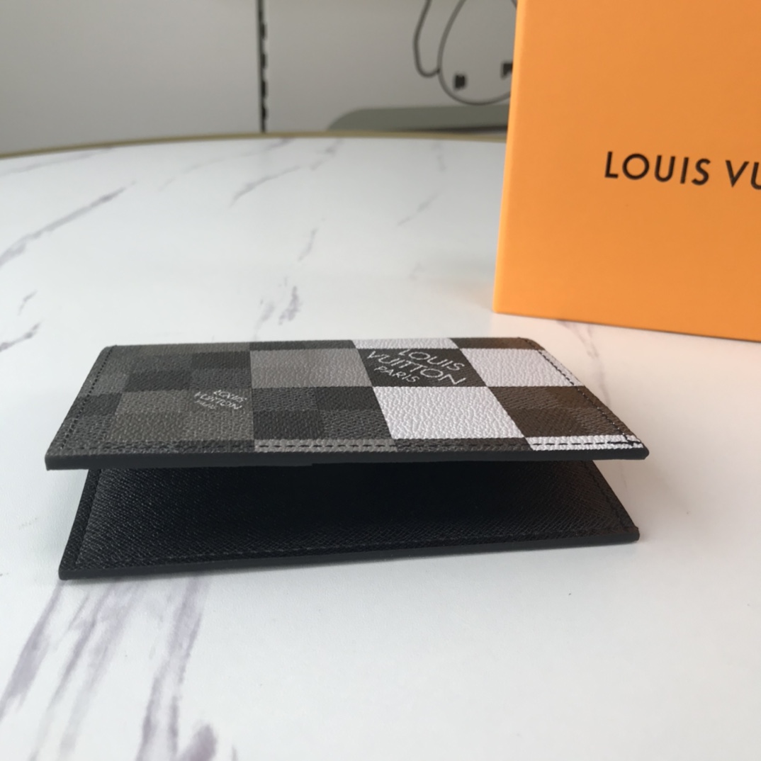 Wholesale Luxury Louis Vuitton Passport Cover N60410 White/Blue/Orange - Image 11