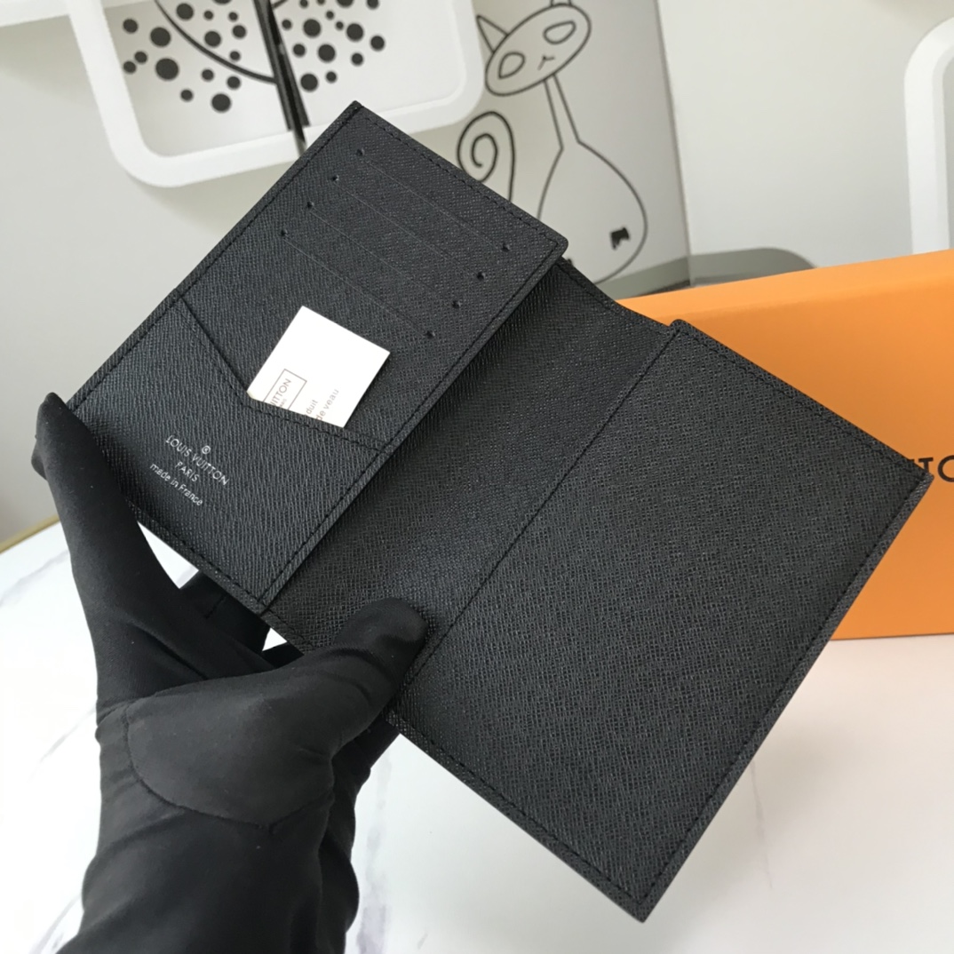 Wholesale Luxury Louis Vuitton Passport Cover N60410 White/Blue/Orange - Image 13