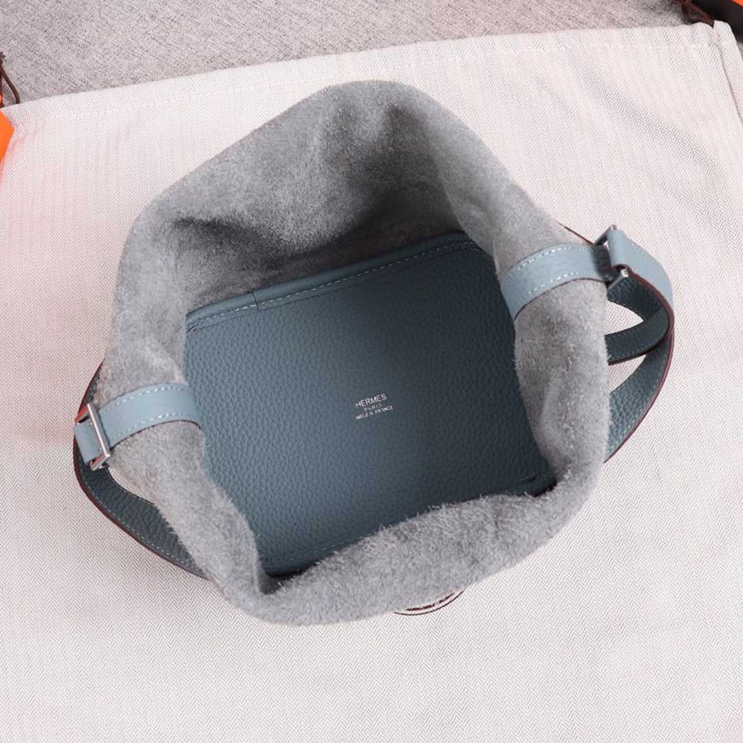 Wholesale Luxury Hermes Aaa-Picotin Lock 22Cm18Cm Bag Blue/Orange/Pink - Image 3