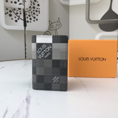 Wholesale Luxury Louis Vuitton Pocket Organizer N40411 White/Blue/Orange