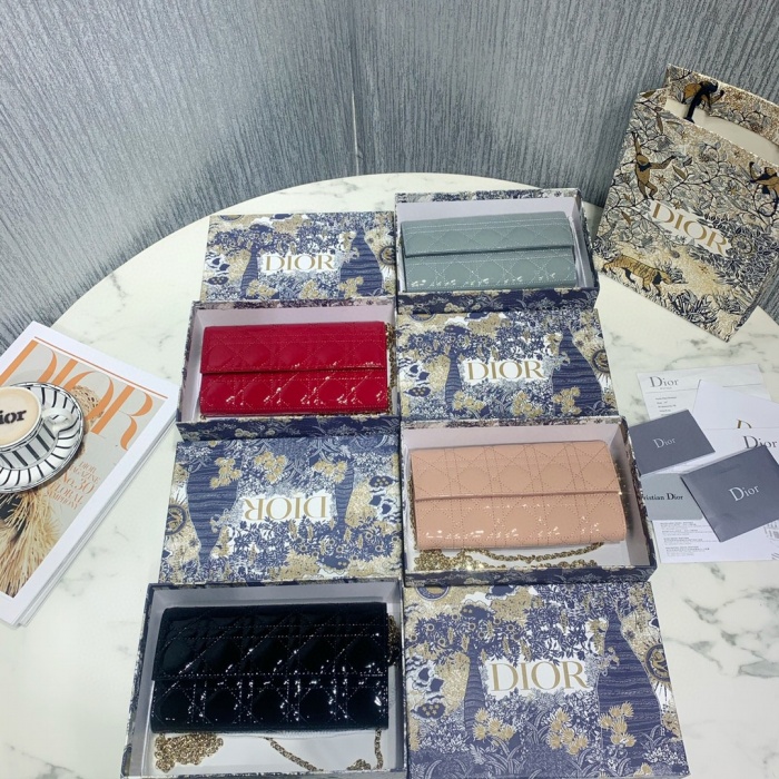 Wholesale Luxury Dior Lady Long Wallet