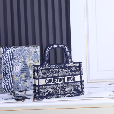 Alternative view of Wholesale Luxury Dior Toile De Jouy Mini Book Tote