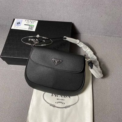 Wholesale Luxury Prada Saffiano Leather Mini Pouch