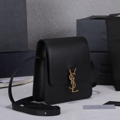 Alternative view of Wholesale Luxury Ysl Kaia North/South Satchel In Vegetable- Black/Beige