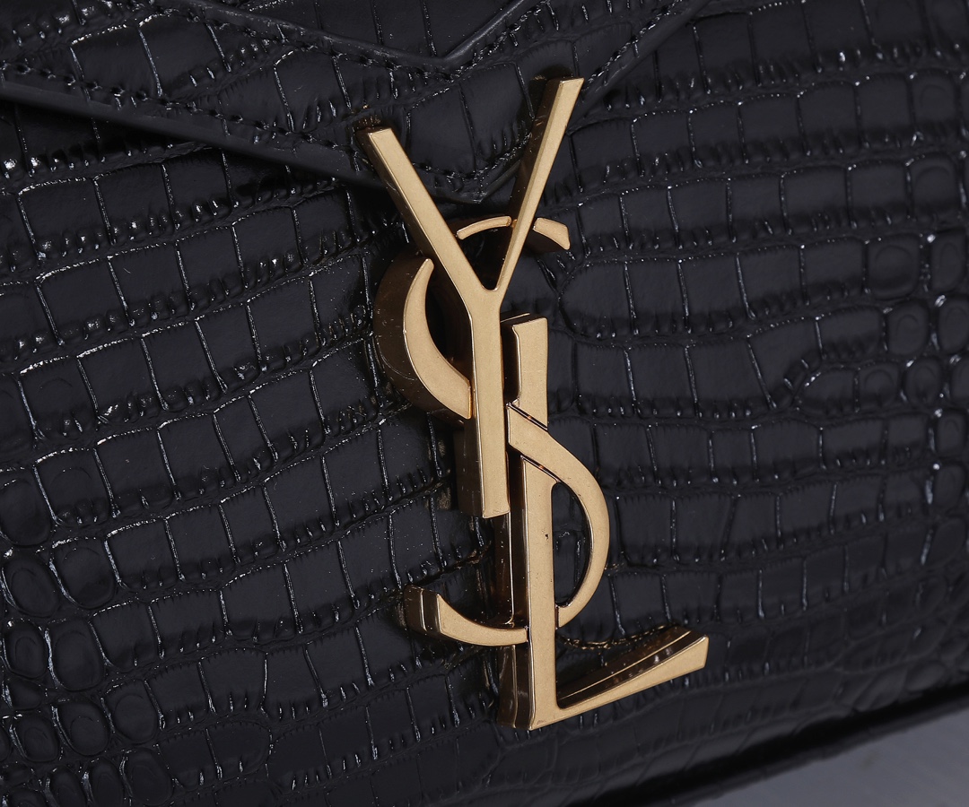 Wholesale Luxury Ysl Cassandra Crocodile Leather Mini Top Handle Bag - Image 5