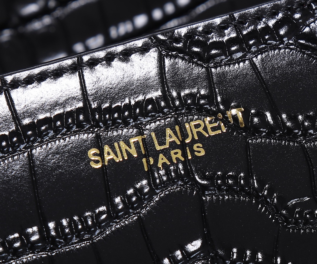 Wholesale Luxury Ysl Cassandra Crocodile Leather Mini Top Handle Bag - Image 7