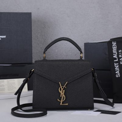 Wholesale Luxury Ysl Cassandra Grain De Poudre Leather Mini Top Handle Bag