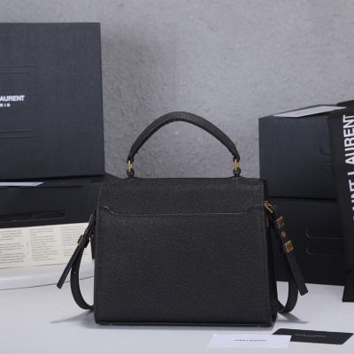 Alternative view of Wholesale Luxury Ysl Cassandra Grain De Poudre Leather Mini Top Handle Bag