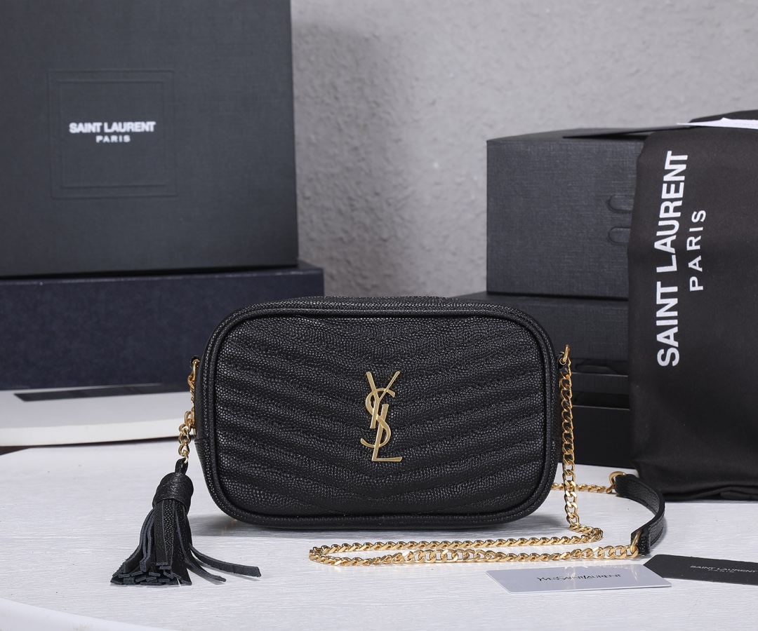 Wholesale Luxury Ysl Lou Mini Bag Gold Hardware