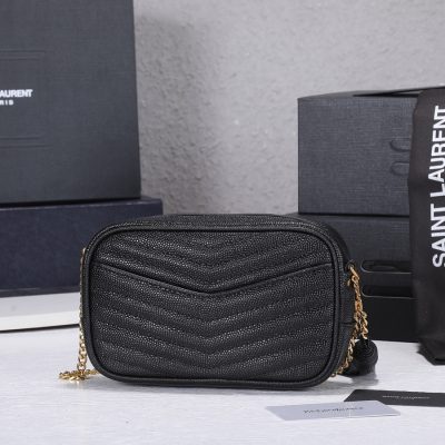 Alternative view of Wholesale Luxury Ysl Lou Mini Bag Gold Hardware