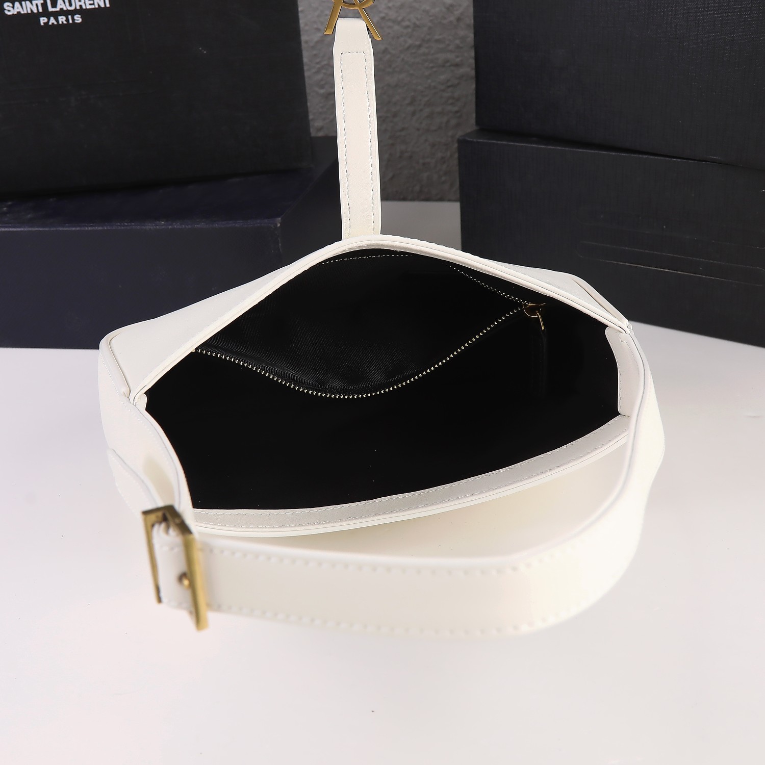 Wholesale Luxury Ysl Le 5 A 7 Hobo Bag In Smooth Leather- 3 Colors - Image 15