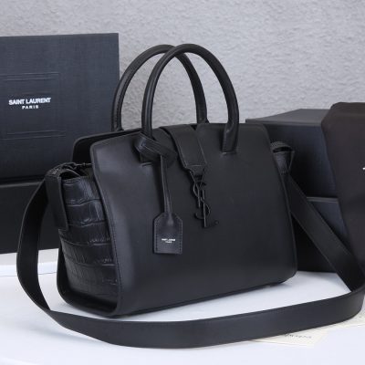 Alternative view of Wholesale Luxury Ysl Monogram Cabas Downtown Leather Bag