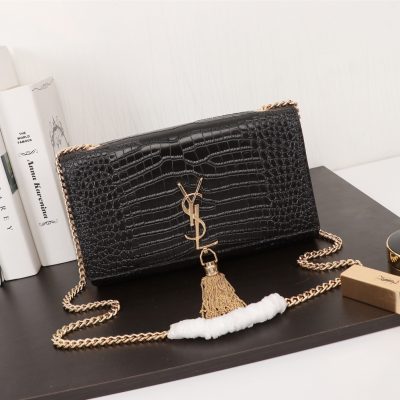 Wholesale Luxury Ysl Kate Medium Bag With Gold Tassel- 4Colors
