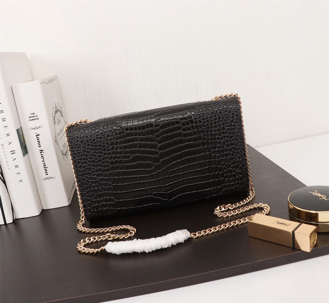 Wholesale Luxury Ysl Kate Medium Bag With Gold Tassel- 4Colors - Image 2